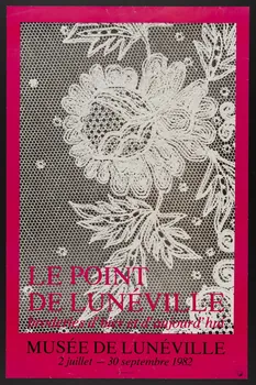 estampe LE POINT  DE LUNEVILLE 1982.40.31 Photo