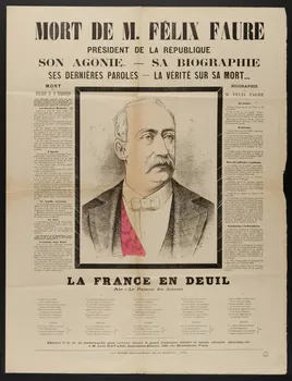 estampe MORT DE M. FELIX FAURE 1983.19.4 Photo