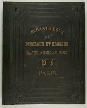 Album ECHANTILLONS  DE  PINCEAUX ET BROSSES  POUR TOUS LES GENRES DE PEINTURES 1983.49.2  Photo