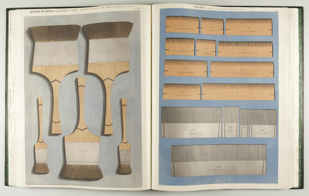 Album ECHANTILLONS  DE  PINCEAUX ET BROSSES  POUR TOUS LES GENRES DE PEINTURES 1983.49.2 Photo