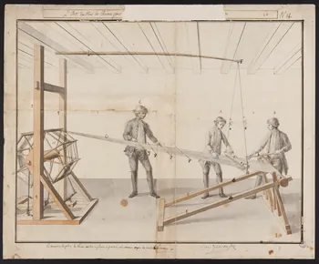 dessin L'Art de Plier les Chaines 1984.12.1  Photo