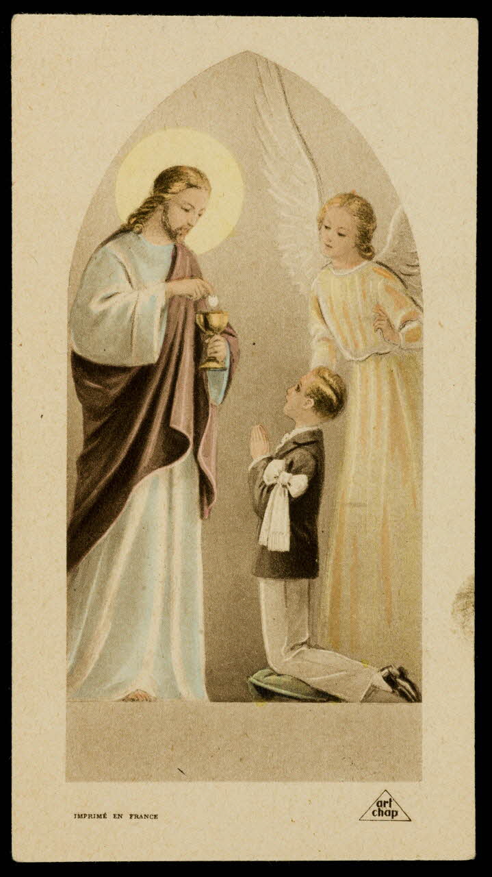 estampe PREMIERE COMMUNION 1984.42.16 Photo