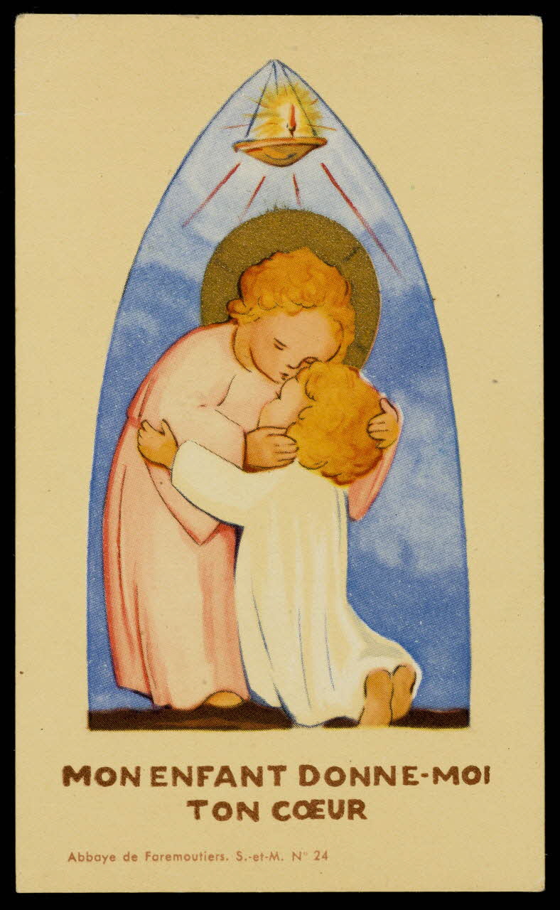 estampe MON ENFANT DONNE-MOI  TON COEUR 1984.42.30 Photo