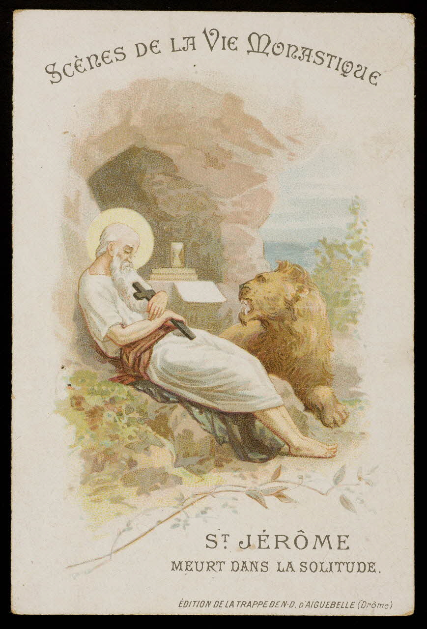 estampe SCENES DE LA VIE MONASTIQUE 1984.42.52 Photo