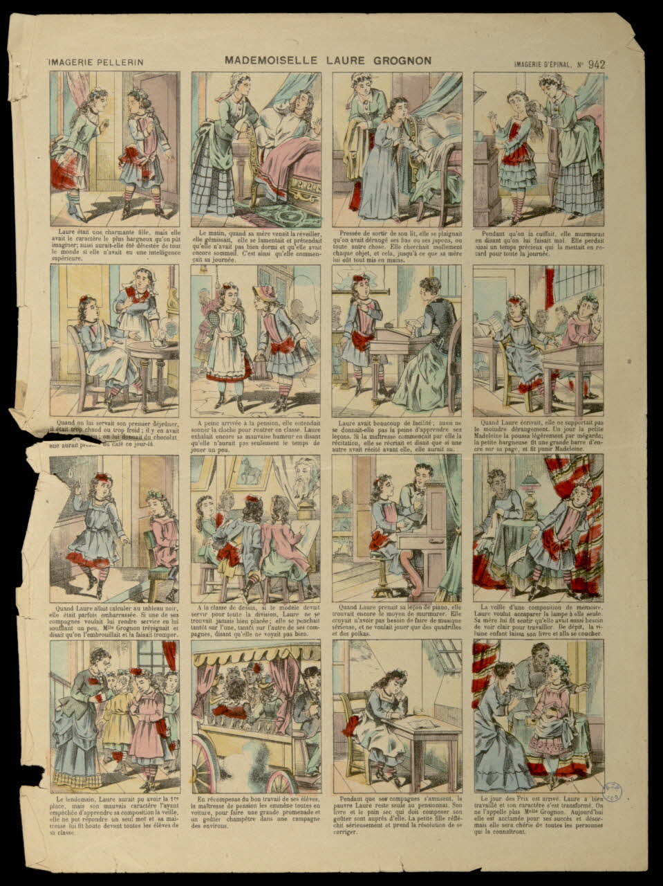 estampe MADEMOISELLE LAURE GROGNON 1985.51.58.2 Photo