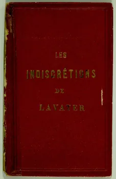 Auguste Bry estampe LES  INDISCRETIONS  DE  LAVATER Ile-de-France, France 1881 1986.21.1 Photo