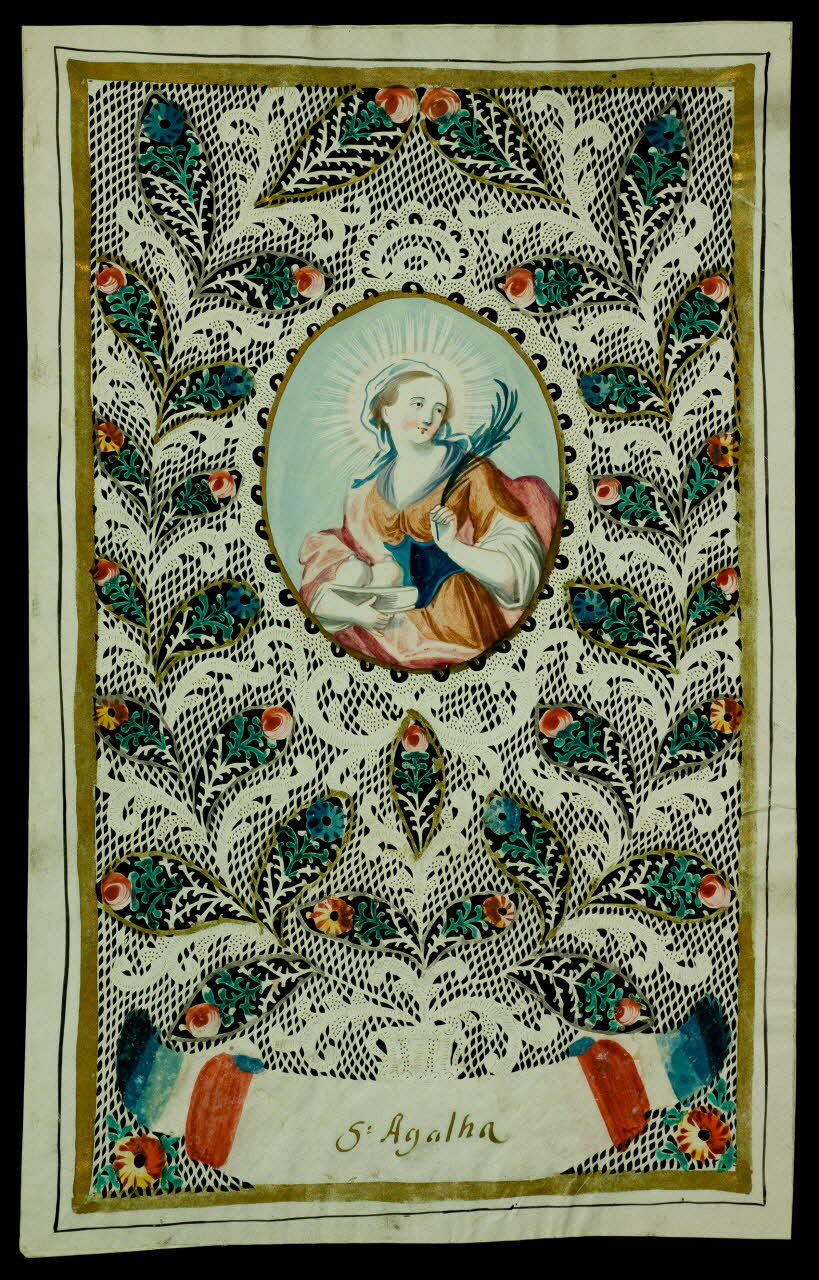 dessin S. Agatha 1986.23.1 Photo