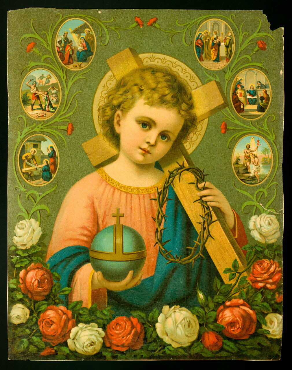 estampe L'enfant Jésus Christ 1986.24.1 Photo