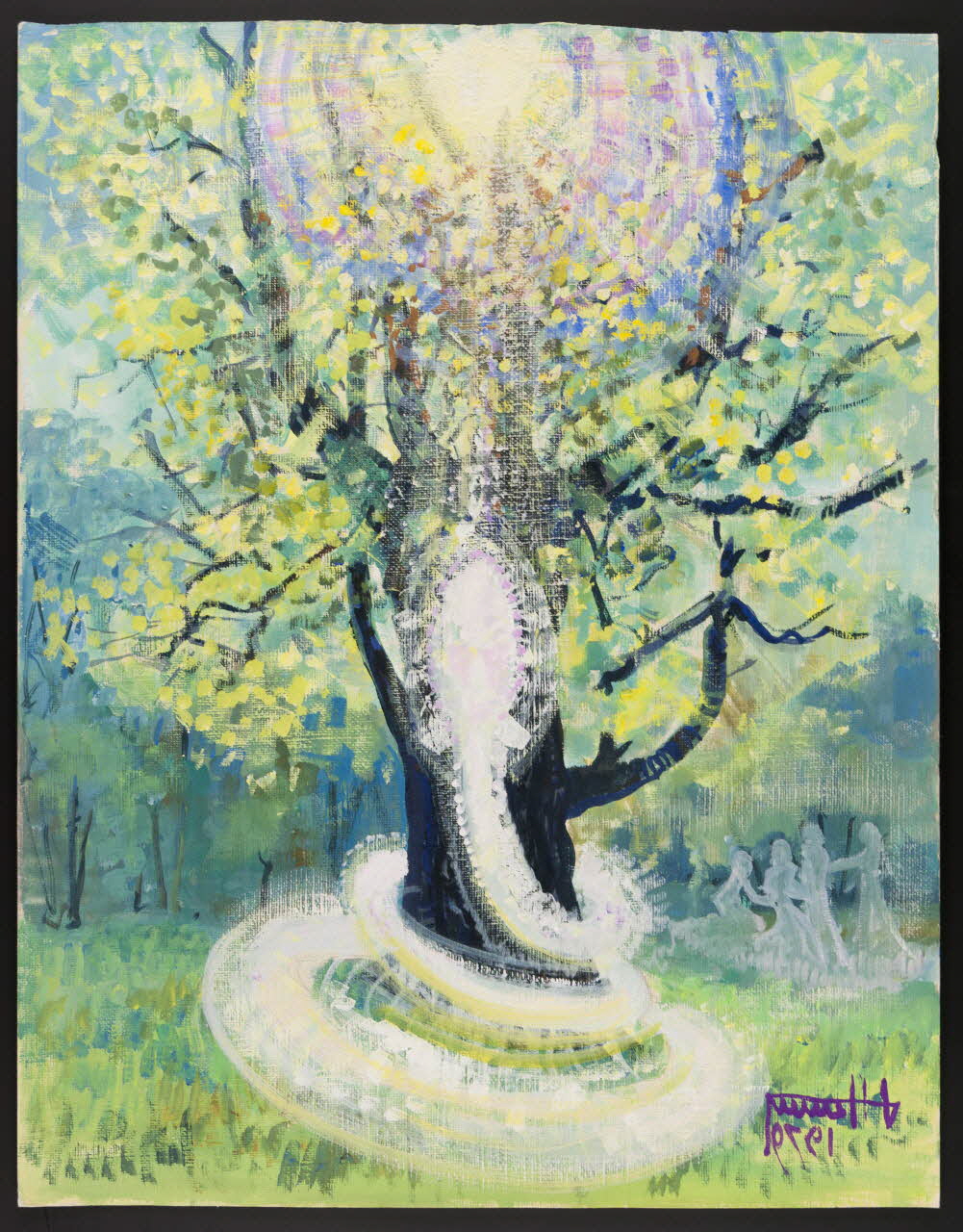 Jack Hémery dessin L'arbre et son énergie Ile-de-France, France 1979 1986.25.1 Photo