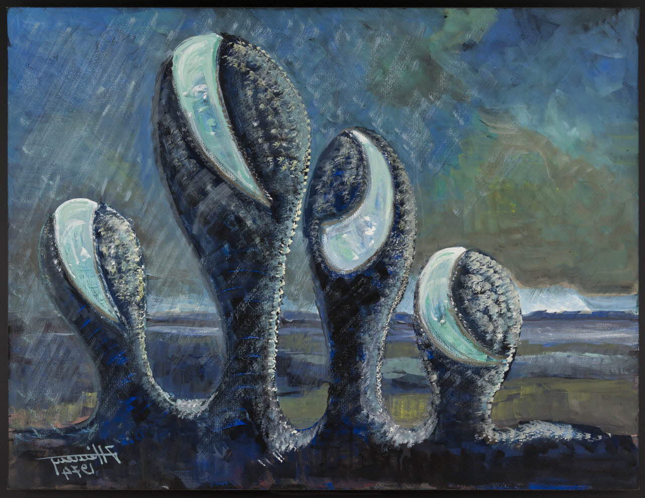 Jack Hémery dessin Les végétaux pensants Ile-de-France, France 1974 1986.25.4 Photo