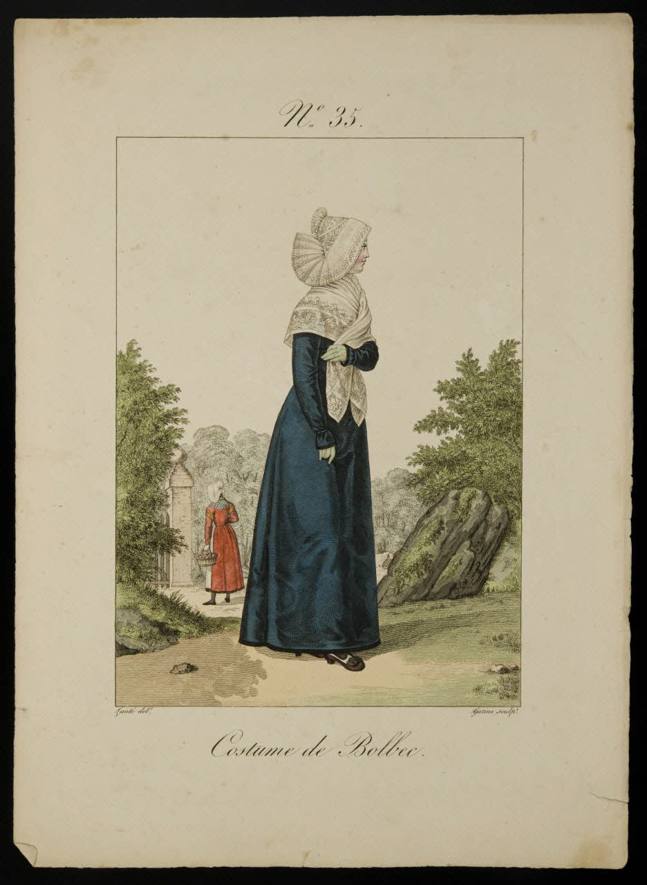 élément d'ensemble Costume de Bolbec. 1986.36.1 Photo