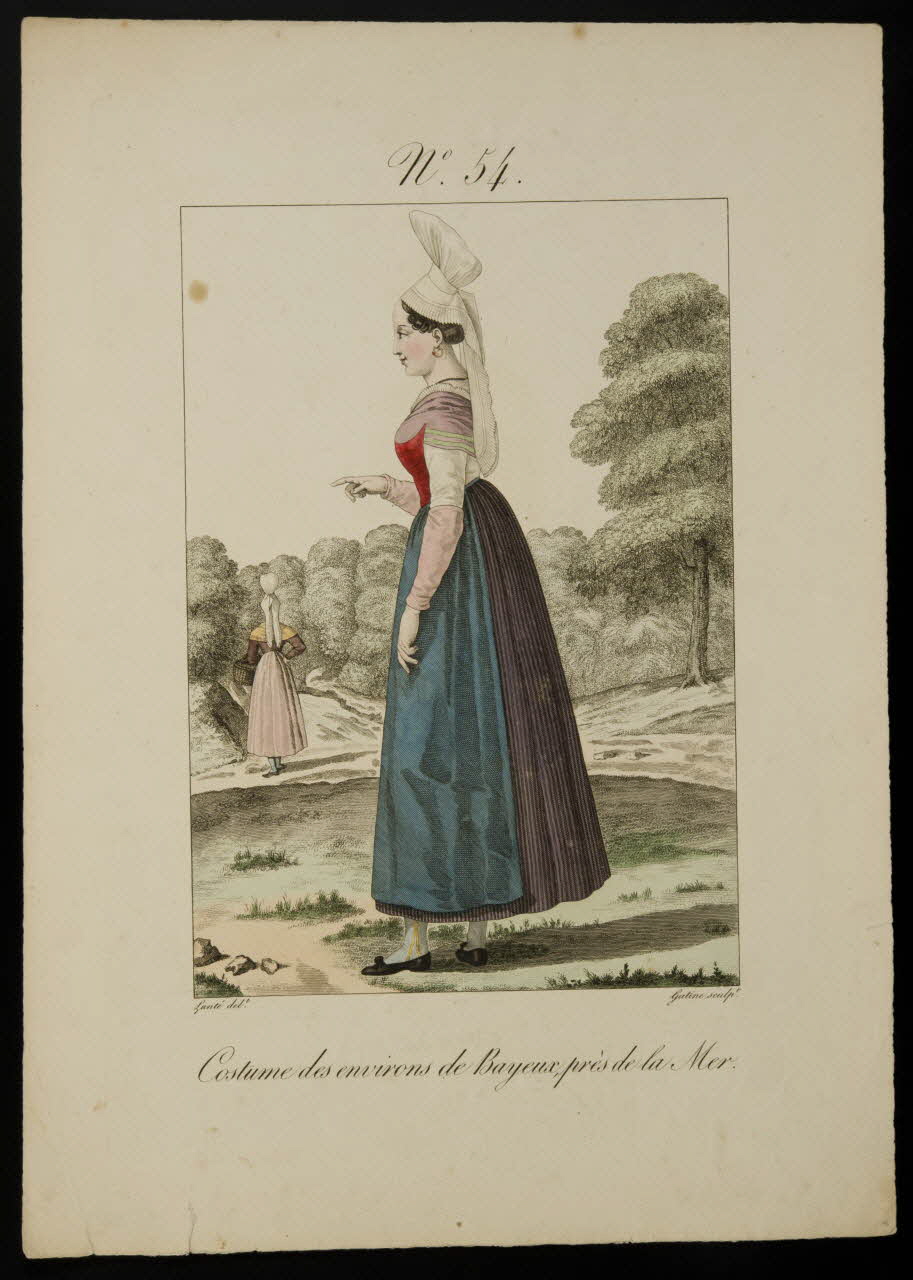 élément d'ensemble Costume des environs de Bayeux près de la Mer. 1986.36.4 Photo