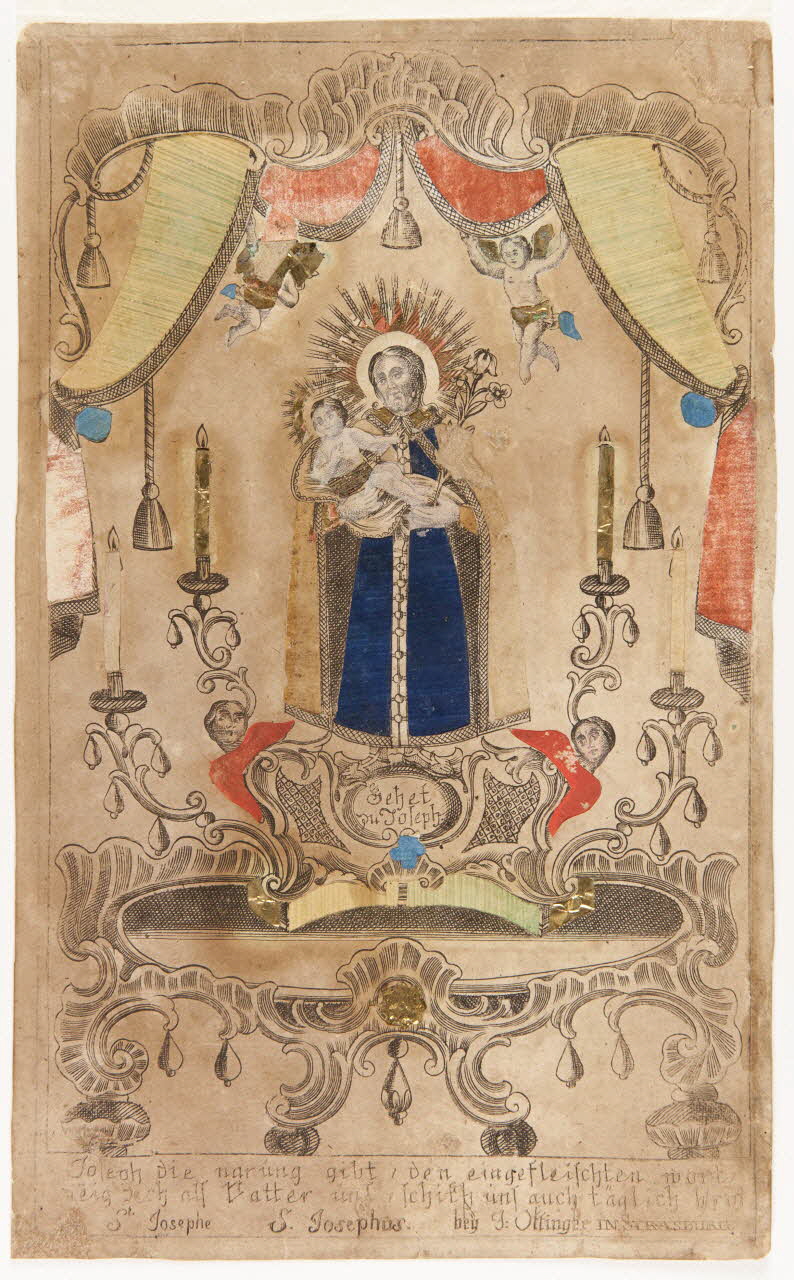 estampe S. Josephus 1986.61.1 Photo