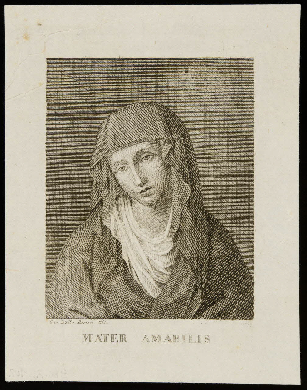 estampe MATER AMABILIS 1986.74.102 Photo