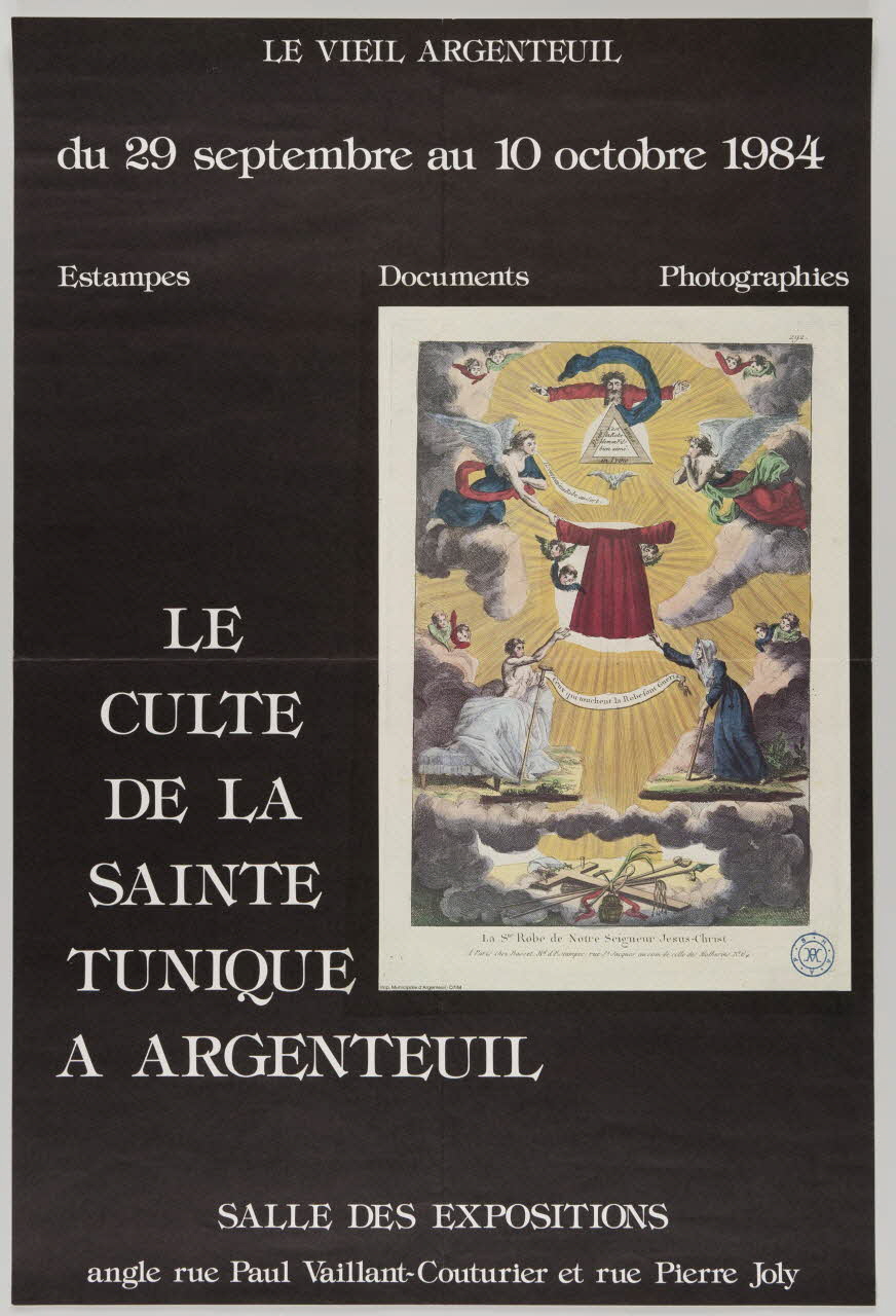 estampe LE  CULTE  DE LA  SAINTE  TUNIQUE  A ARGENTEUIL 1986.74.11 Photo