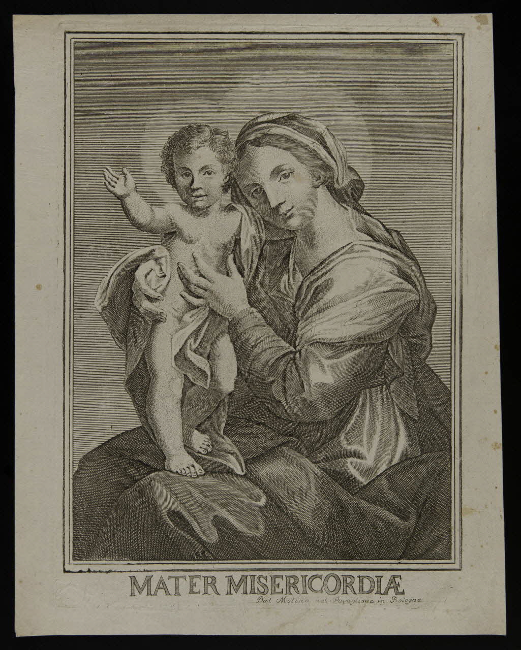 estampe MATER MISERICORDIAE 1986.74.119 Photo