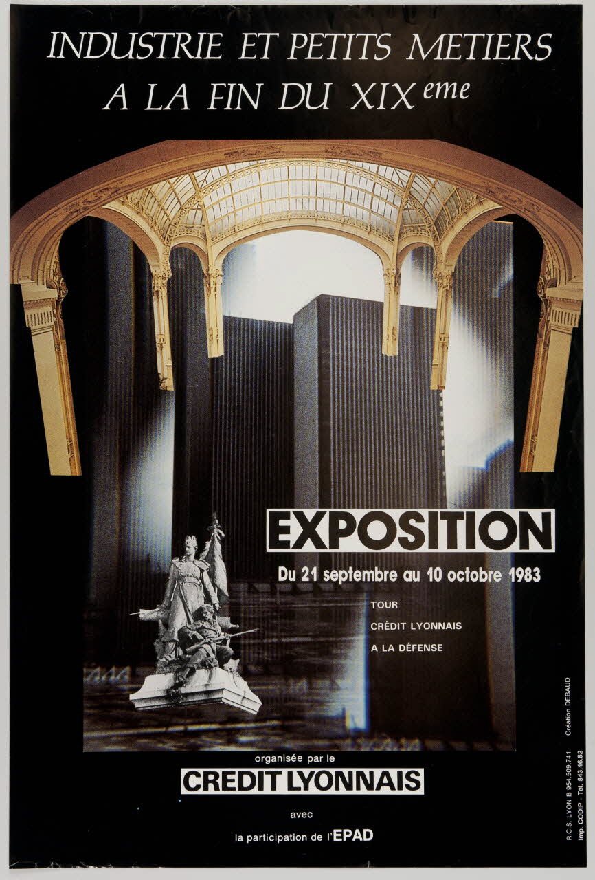 estampe INDUSTRIE ET PETITS METIERS  A LA FIN DU XIXeme 1986.74.12 Photo