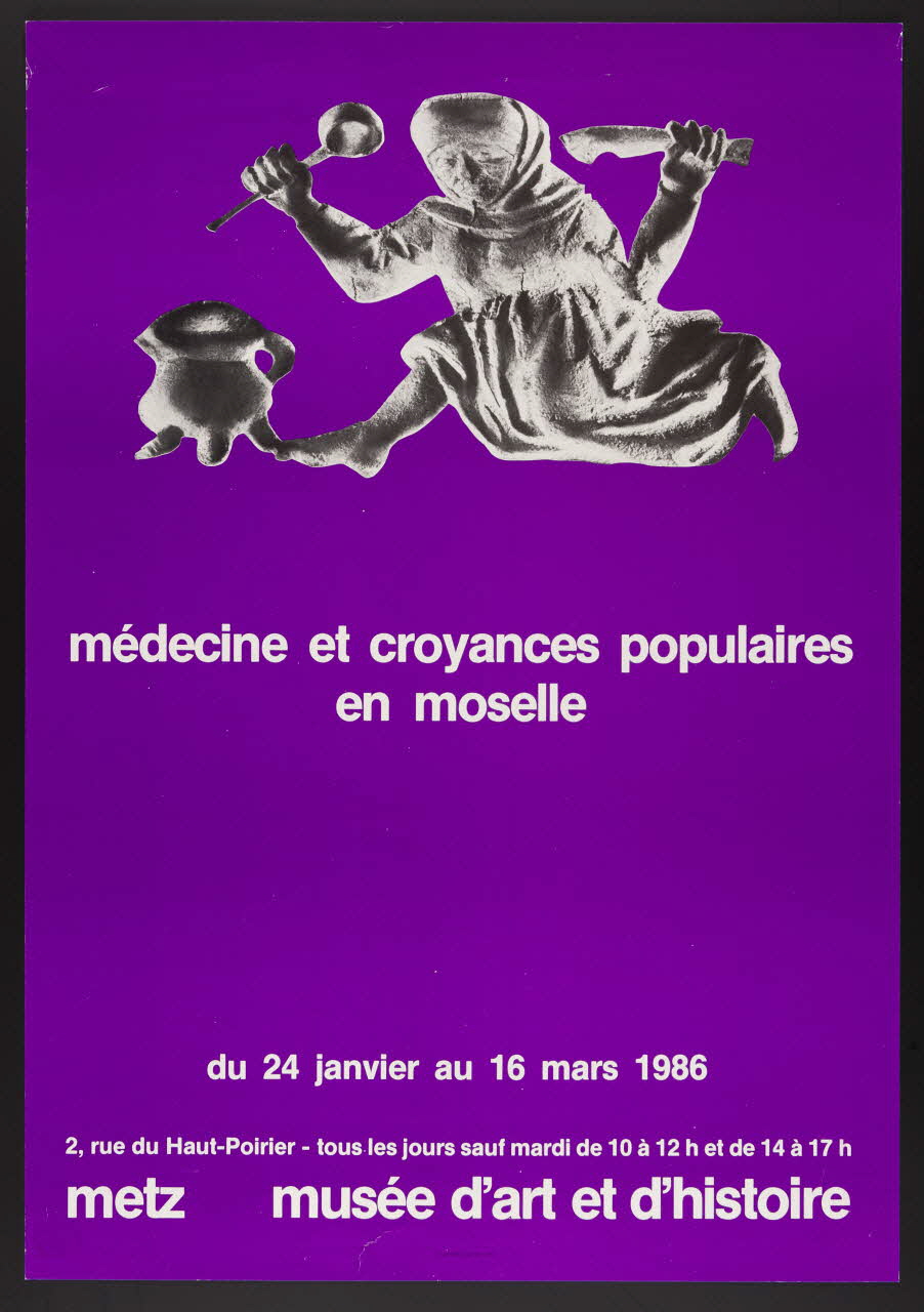 estampe médecine et croyances populaires  en moselle 1986.74.13 Photo