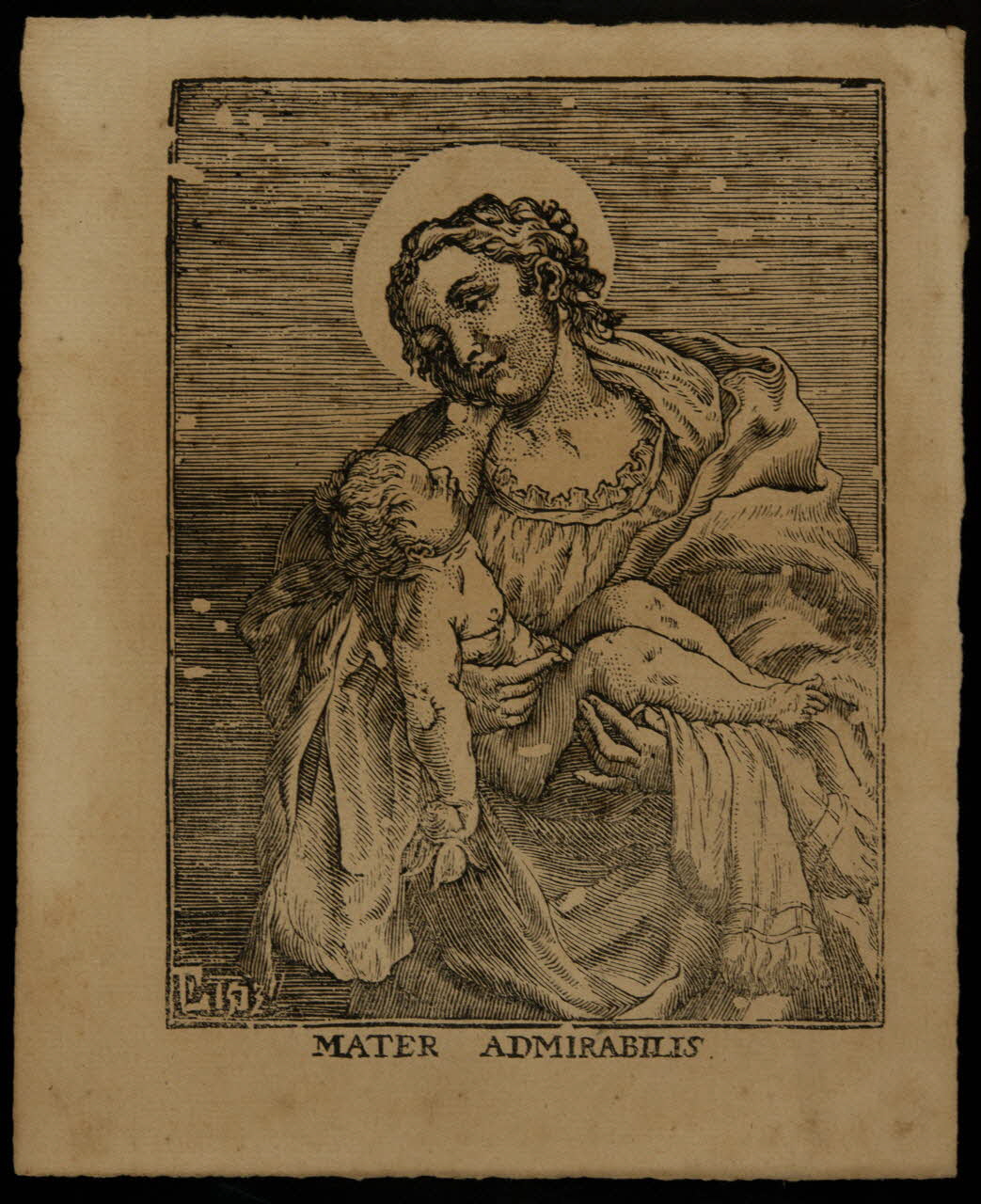 estampe MATER ADMIRABILIS. 1986.74.139.1 Photo