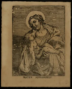 estampe MATER ADMIRABILIS. 1986.74.139.1  Photo