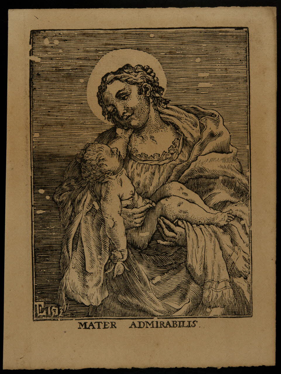 estampe MATER ADMIRABILIS. 1986.74.139.2 Photo