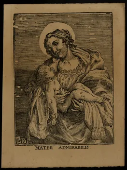 estampe MATER ADMIRABILIS. 1986.74.139.2 Photo