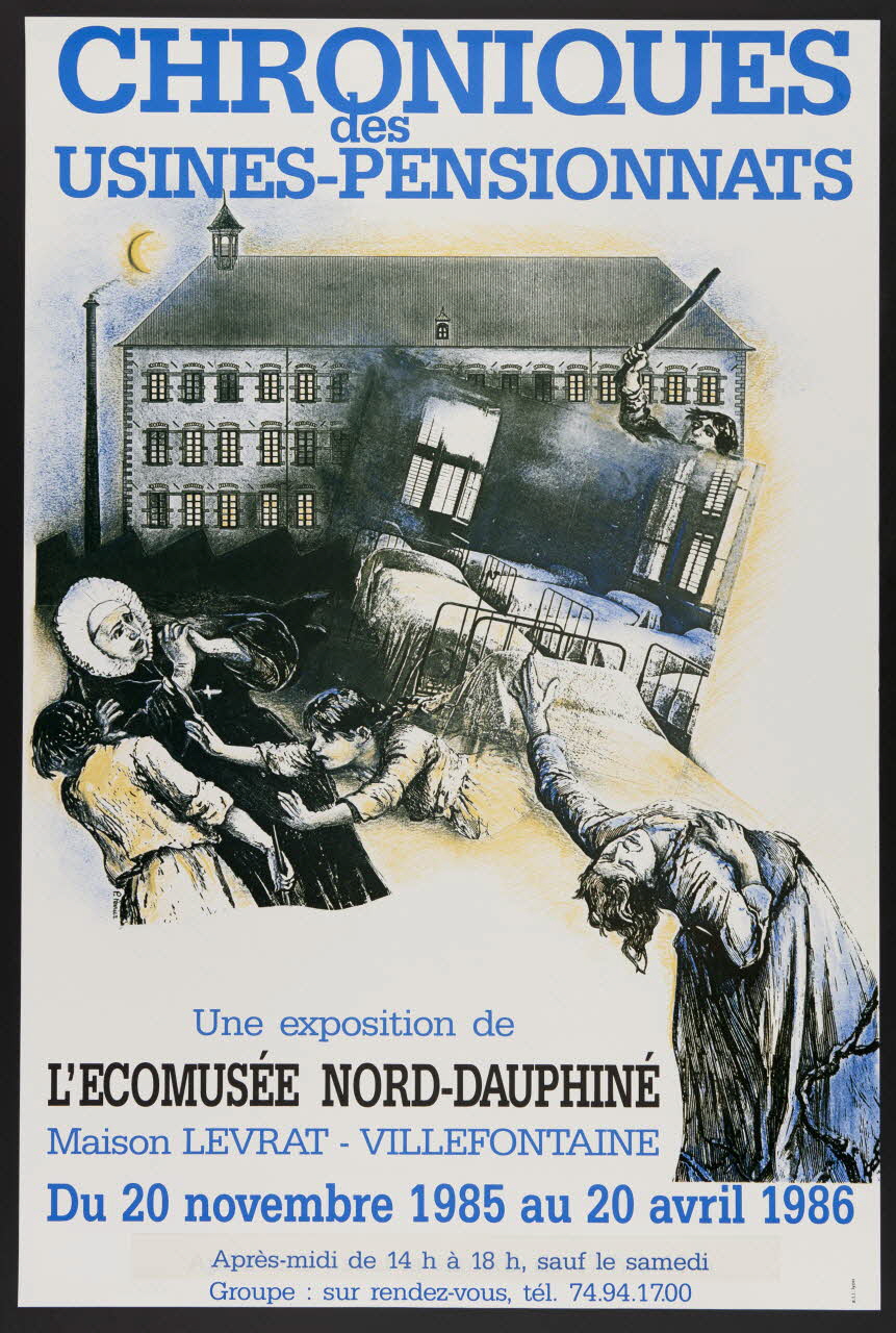 estampe CHRONIQUES  des  USINES-PENSIONNATS 1986.74.14 Photo