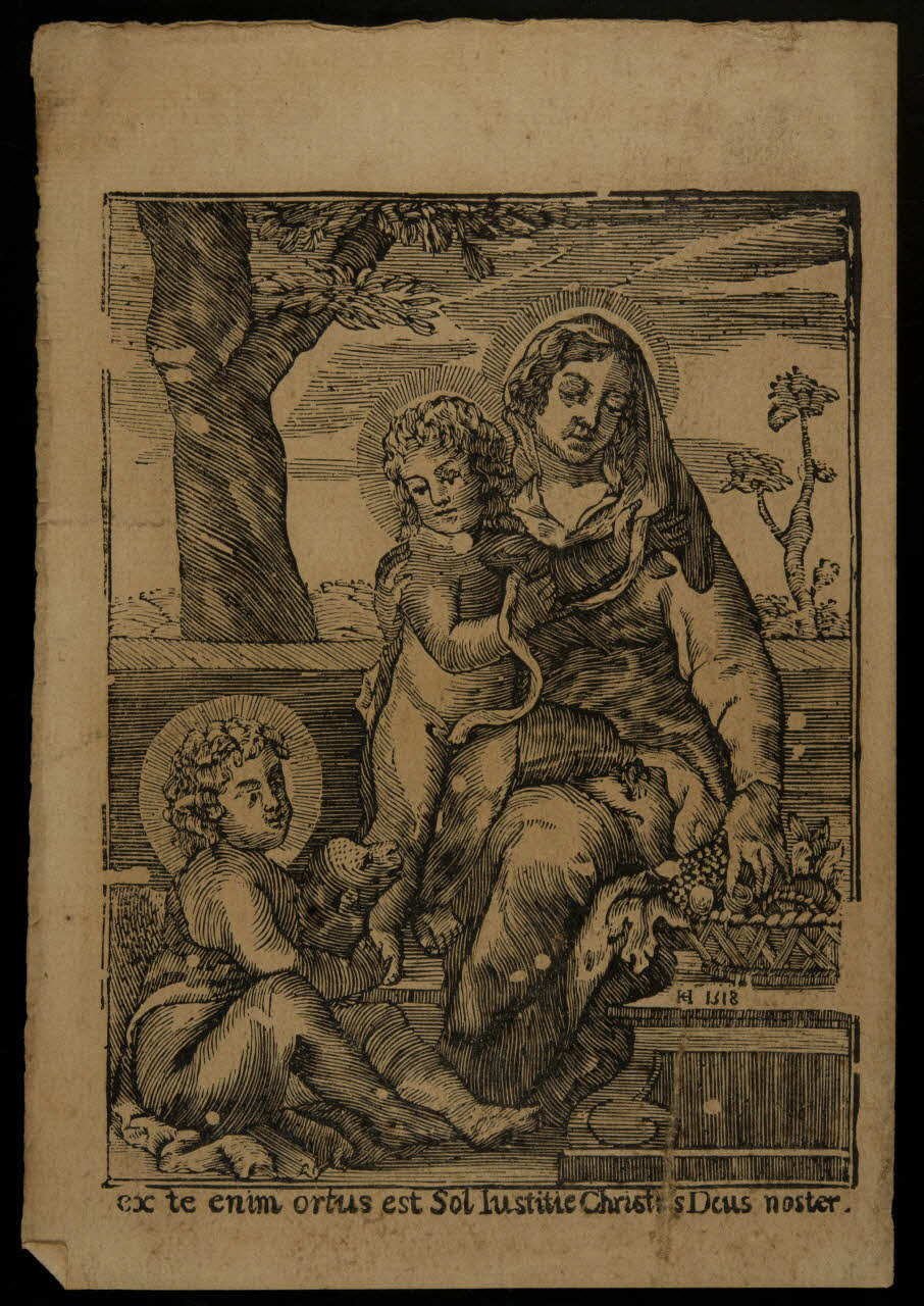 estampe ex te enim ortus est Sol Justitie Christus Deus noster. 1986.74.140.1 Photo