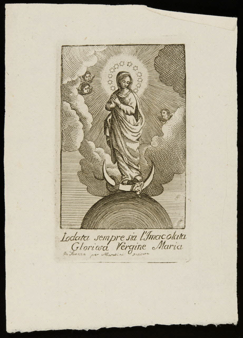 estampe Lodata sempre sia l'Imacolata 1986.74.144 Photo