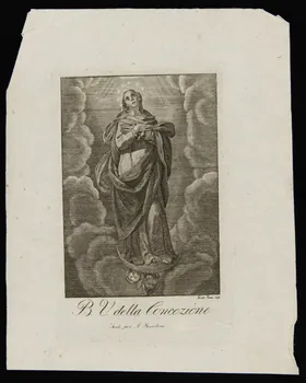 estampe B. V. della Concezione 1986.74.145  Photo