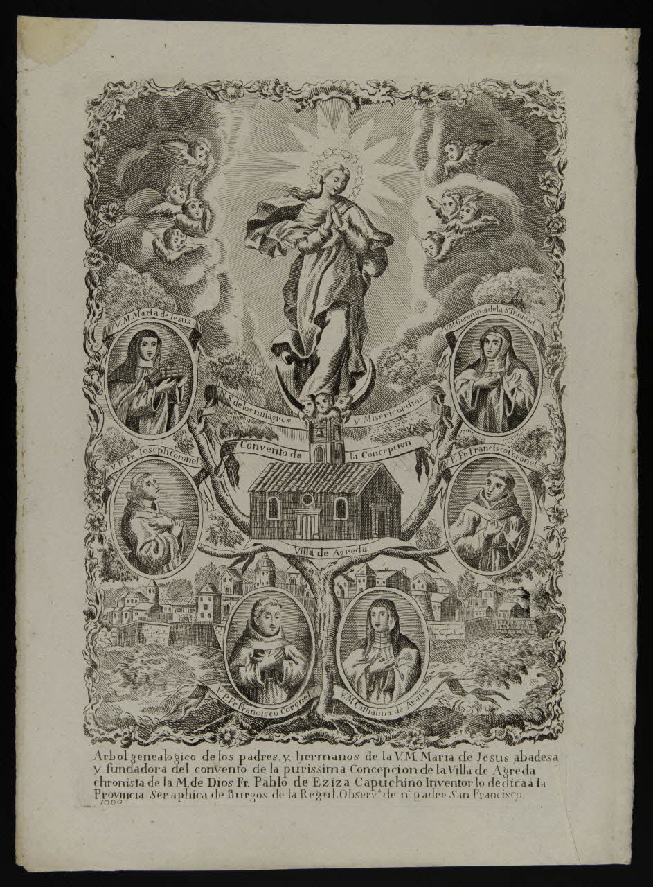 estampe Arbre généalogique de Marie 1986.74.150.2 Photo