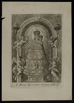 estampe S. Maria Lauretana ora pro nobis. 1986.74.154.2  Photo