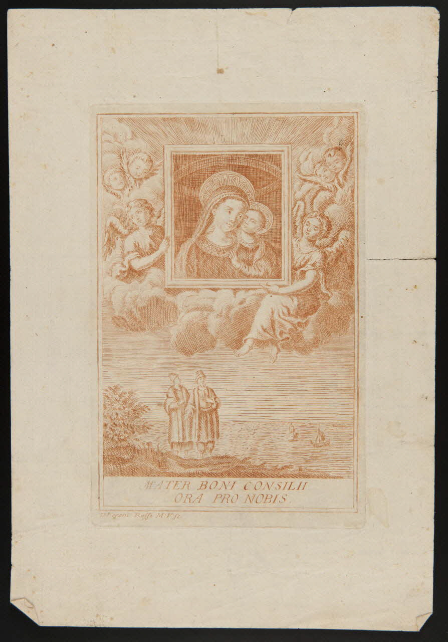 estampe MATER BONI CONSILII  ORA PRO NOBIS 1986.74.161 Photo