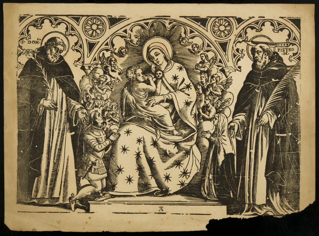 estampe Vierge à l'Enfant 1986.74.165 Photo