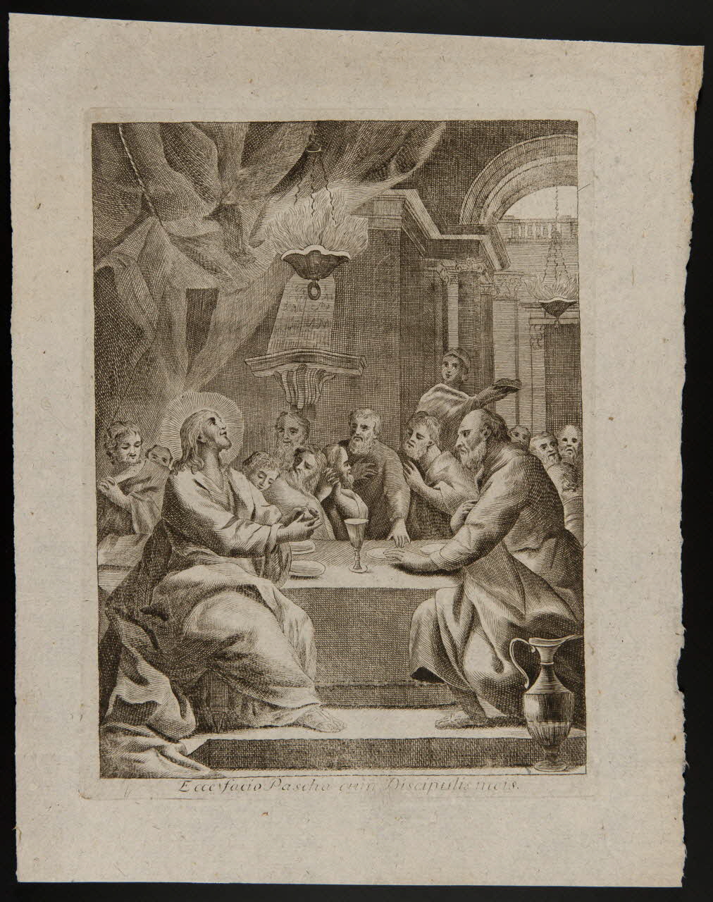 estampe La Cène 1986.74.167 Photo