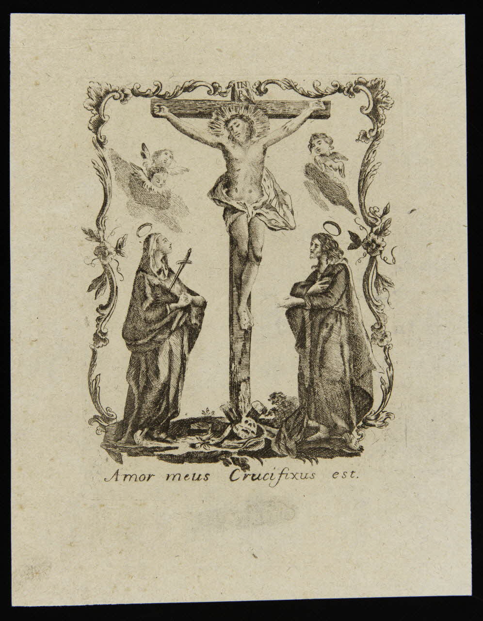 estampe Amor meus Crucifixis est. 1986.74.175 Photo