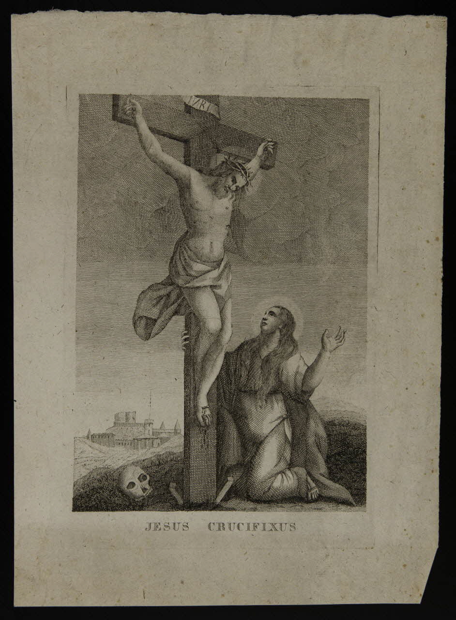 estampe JESUS CRUCIFIXUS 1986.74.176 Photo
