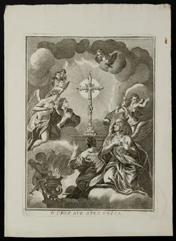 estampe O CRUX AVE SPES UNICA. 1986.74.183 Photo