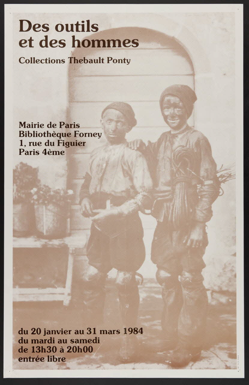 estampe Des outils  et des hommes 1986.74.19 Photo