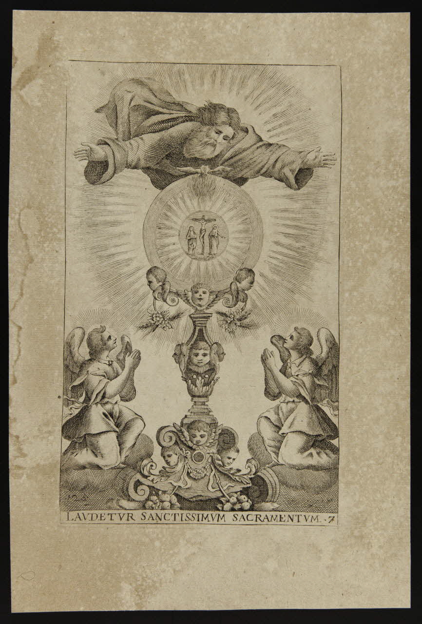 estampe Apparition divine 1986.74.193.2 Photo