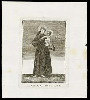 estampe S. ANTONIO DI PADOVA 1986.74.200 Photo