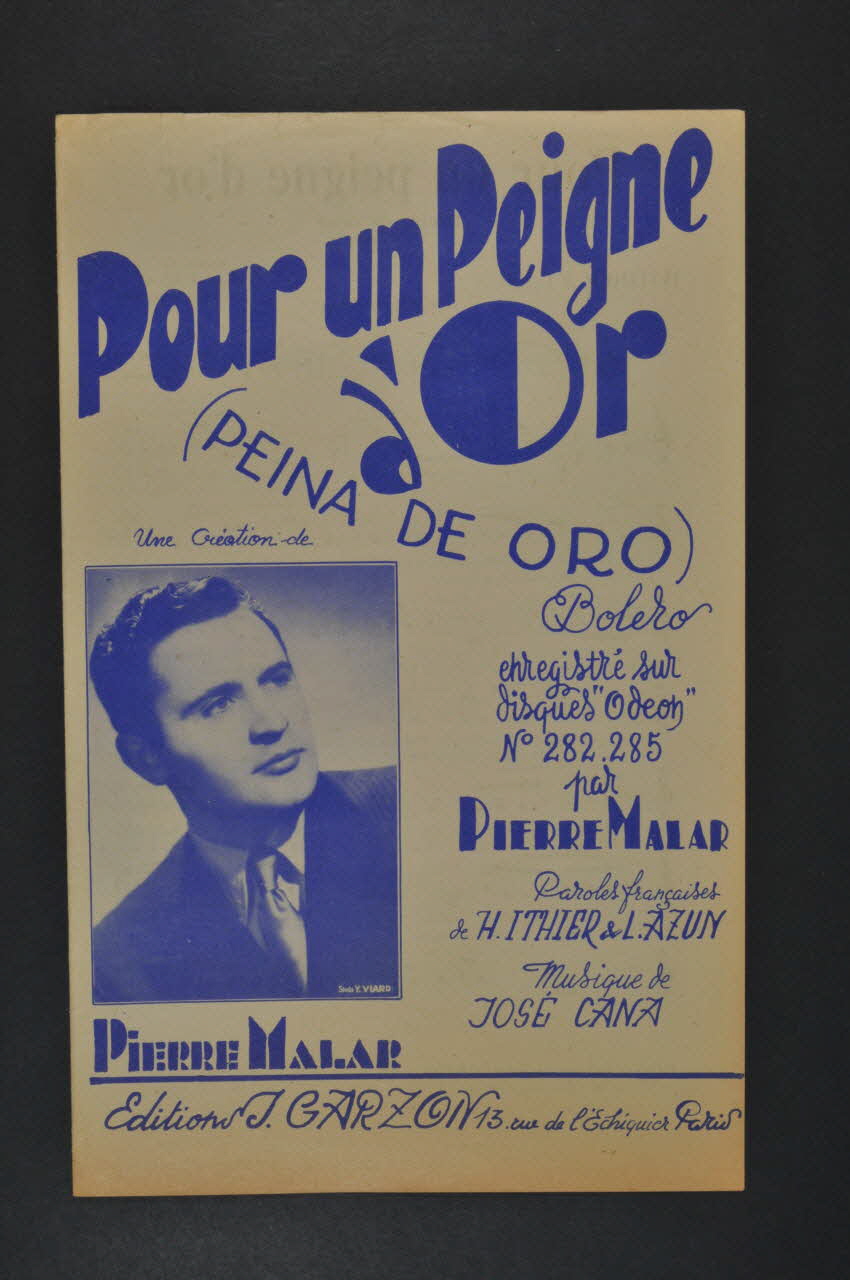 partition de musique petit format 1969.88.1044 Photo Mucem