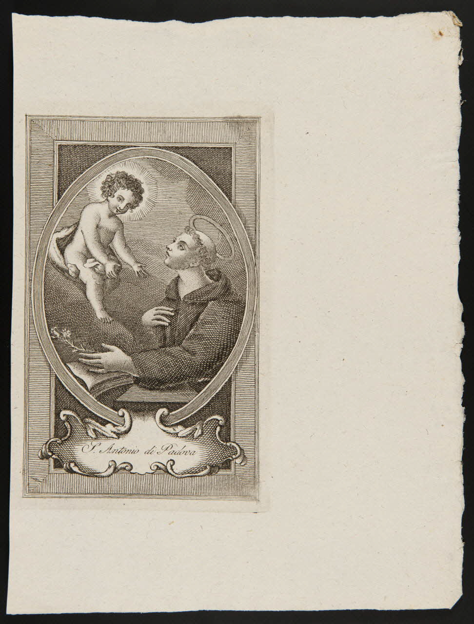 estampe S. Antonio di Padoua 1986.74.203 Photo