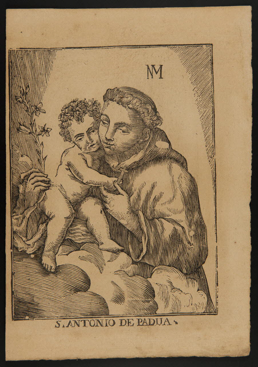 estampe S. ANTONIO DE PADUA. 1986.74.204 Photo