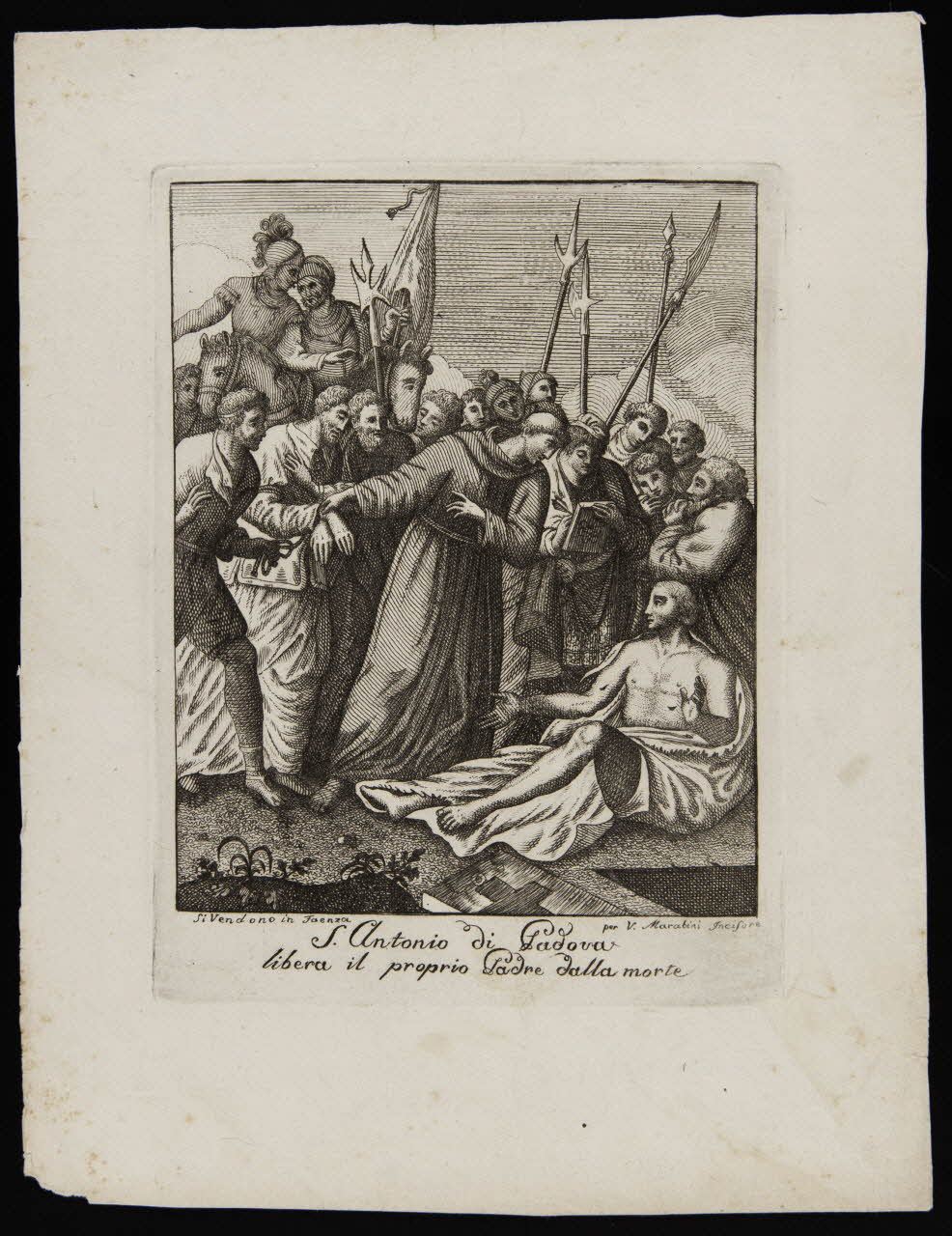 estampe S. Antonio di Padoua 1986.74.205.2 Photo