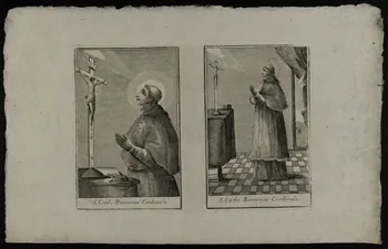 estampe S. Carlo Borromeo Cardinale. 1986.74.224.3 Photo