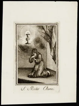 estampe S. Mater Clara. 1986.74.226.1 Photo