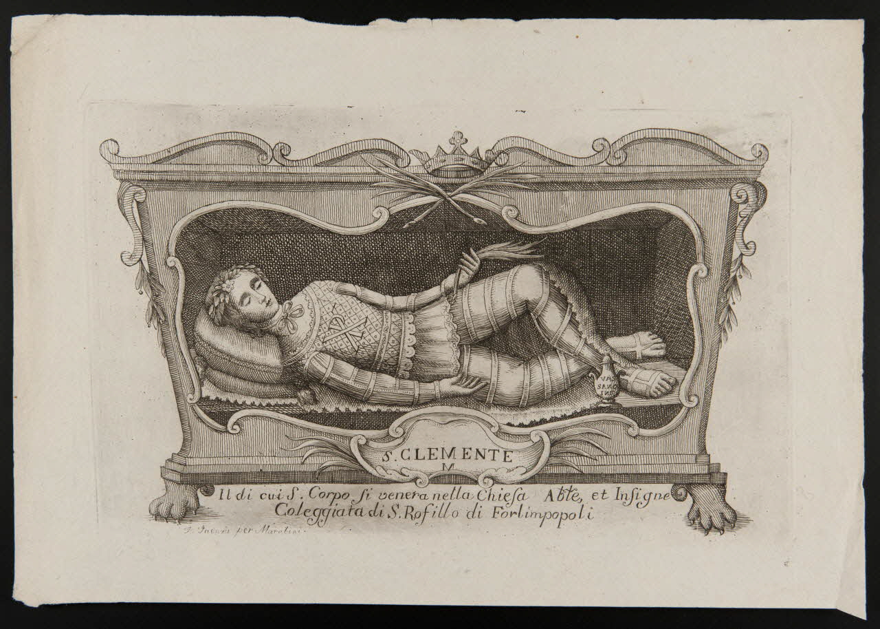 estampe S. CLEMENTE 1986.74.229 Photo