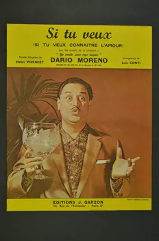 partition de musique petit format 1969.88.1046  Photo Mucem