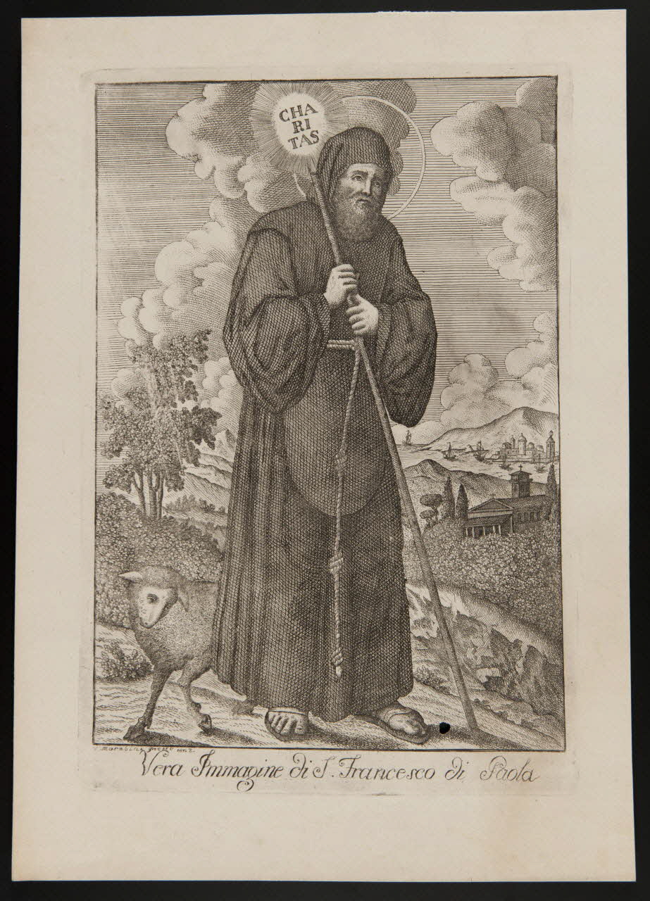 estampe Vera Immagine di S. Francesco di Paola 1986.74.254 Photo